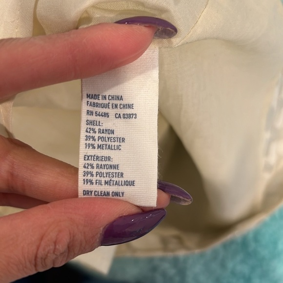 🔥American Eagle Elegant Cream Strapless Dress🔥 - Picture 5 of 8